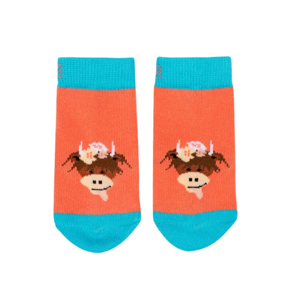 Blade & Rose Socks - Bonnie the Highland Cow