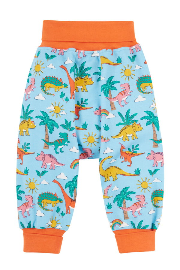 Frugi Parsnip Bluebird Dinoland Pants