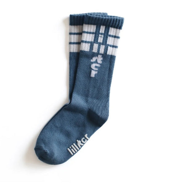 Lillster Blue Skater Socks - Kiddo