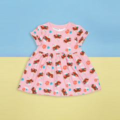 Blade & Rose Bonnie Highland Cow Kids Dress