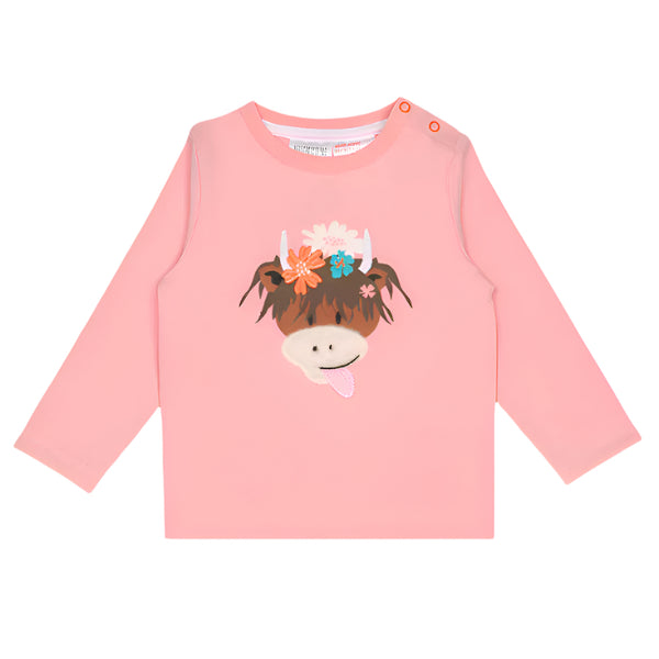 Blade & Rose Baby & Kids Top - Bonnie Highland Cow