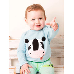 Blade & Rose Baby & Kids Top - Bailey the Cow