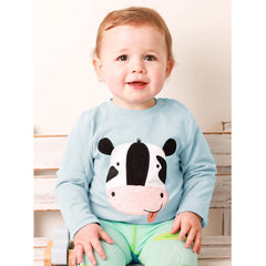 Blade & Rose Baby & Kids Top - Bailey the Cow