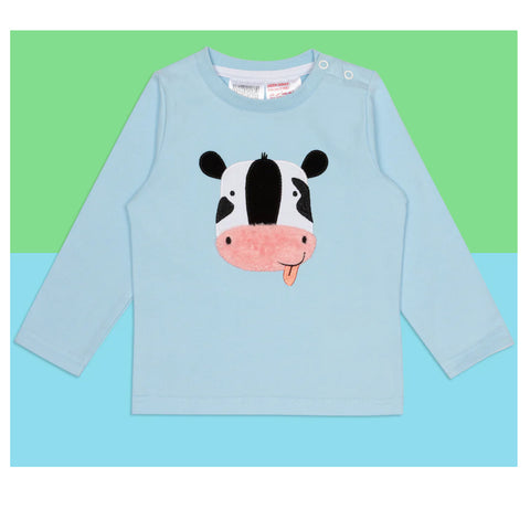 PRE-ORDER Blade & Rose Baby & Kids Top - Bailey the Cow