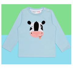 Blade & Rose Baby & Kids Top - Bailey the Cow