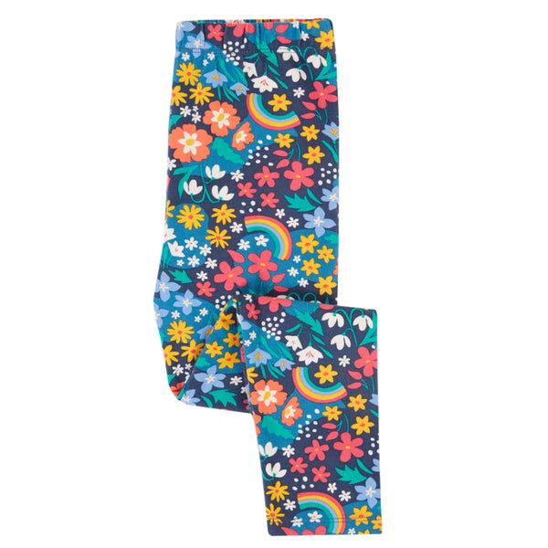 Frugi Organic Libby Printed Leggings - Winter Hedgerow