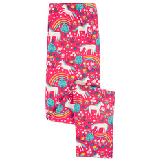 Frugi Organic Libby Printed Leggings - Wild Horses