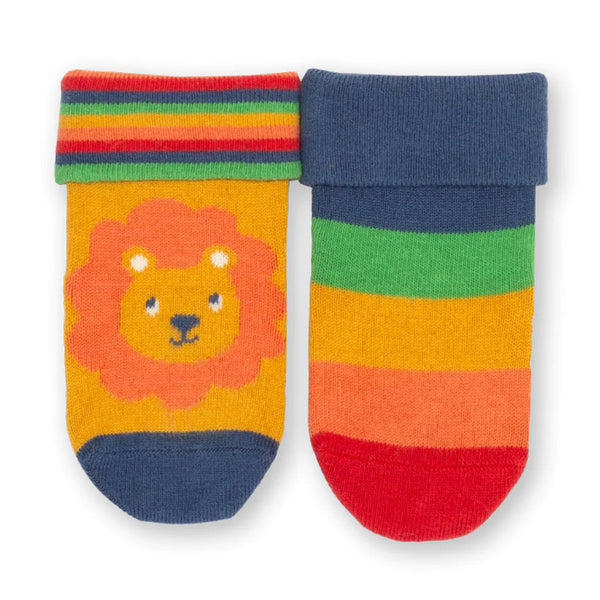 Kite Organic Lionheart Baby & Toddler socks - Baby goes Retro