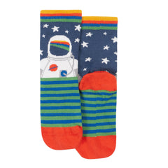 Frugi Organic Rock My Socks 3 Pack - Space multipack