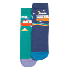 Frugi Organic Rock My Socks 3 Pack - Alpine Adventures