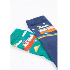 Frugi Organic Rock My Socks 3 Pack - Alpine Adventures