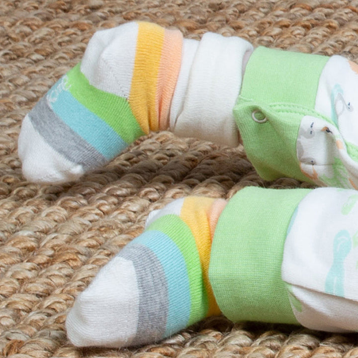 Kite organic Bun bun socks - 2 pack - Baby goes Retro