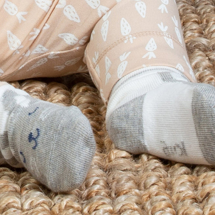 Kite organic Bun bun socks - 2 pack - Baby goes Retro